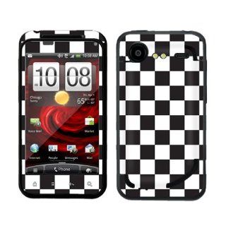 HTC Droid Incredible 2 Verizon Vinyl Protection Decal Skin Checker Cell Phones & Accessories
