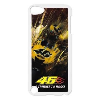 Custom Valentino Rossi Case For Ipod Touch 5 5th Generation PIP5 688 Cell Phones & Accessories