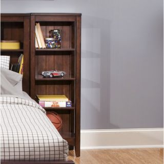 Chelsea Square Youth Bedroom Student Bookcase in Burnished Tobacco