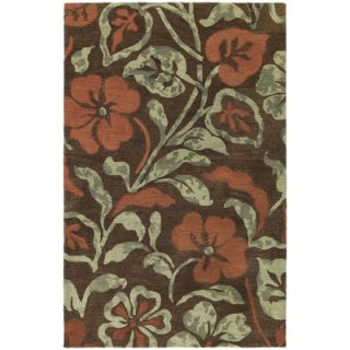 Kaleen Calais Lily In The Valley Brown Rug