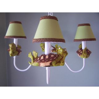 Silly Bear Tommy The Turtle 4 Light Chandelier