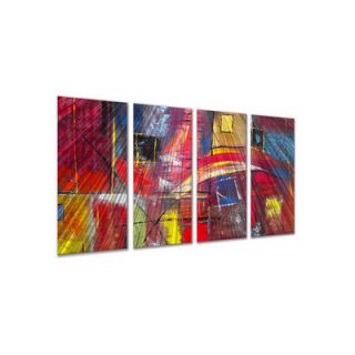 My Walls Color Blocks by Ruth Palmer, Abstract Wall Art   23.5 x 48