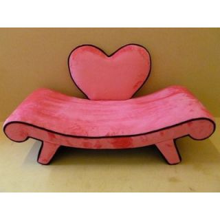 Mauricios Furniture Kids Heart Chaise Lounge