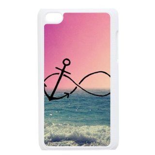 Custom Infinity Anchor Cover Case for iPod Touch 4th Generation PD2059 Cell Phones & Accessories