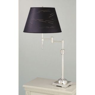 Laura Ashley Home State Street Adjustable Accent Table Lamp with