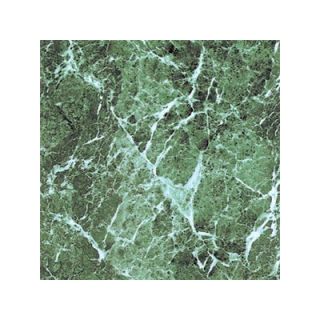 Home Dynamix 12 x 12 Vinyl Tile in Green Marble