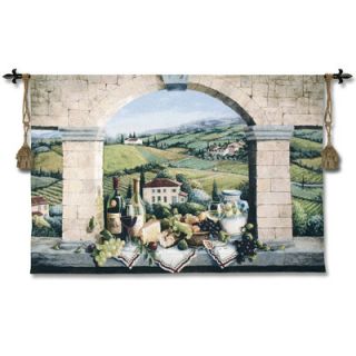 Fine Art Tapestries Vino De Tuscany   Felisky