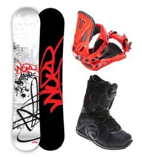 Lamar Word Complete Snowboard Package with Technine Bindings and Flow Vega BOA Boots   BOARD SIZE 158 (Boot Size 11)  Freeride Snowboards  Sports & Outdoors