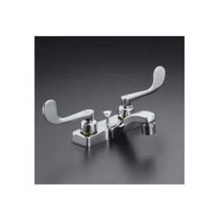 Kohler Triton Centerset Lavatory Faucet with Wristblade Lever Handles