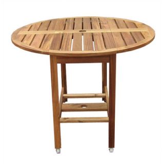 Atlantic Outdoor Round Folding Dining Table