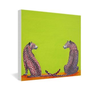 DENY Designs Clara Nilles Leopard Lovers Gallery Wrapped Canvas