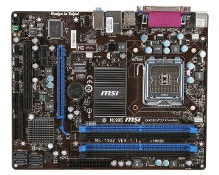 MSI Computer Corp DDR2 667 LGA 775 Motherboard G41M P33 COMBO Computers & Accessories