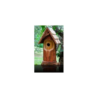 Heartwood The Woodcutter Bird House with Shingled Roof