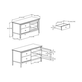 South Shore Crescendo 50 TV Stand