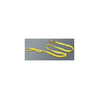 Miller Fall Protection Yellow Web Lanyard With Snap Hook