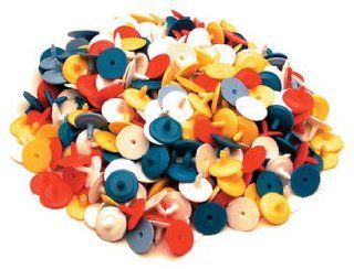 Colorful Ball Markers 500 Count Easy to See Plastic NEW  Golf Accessories  Sports & Outdoors
