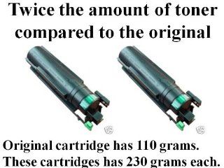 Savin 3725 3725e 3730 3750 3750nf 3760 3770 3770nf Double Capacity Toner Cartridges (Two Pack) 10K each. Save 9875 (Original cartridge is only half full. View our photo instruction and look inside a new original cartridge.)