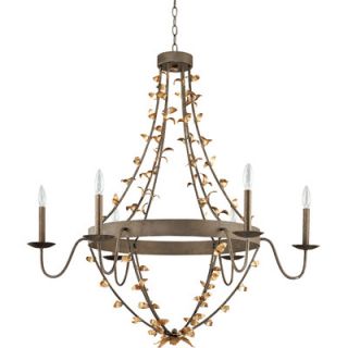 Flambeau Lighting Mary Frances 6 Light Chandelier