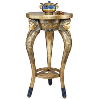 Design Toscano King Tutankhamens Egyptian Throne Arm Chair
