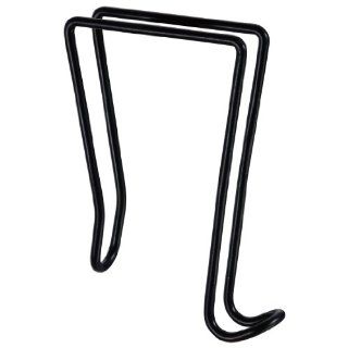 Officemate OIC Wire Cubicle Hook, One Side, Fits Partitions Up to 2.5 Inch, Black (22007)