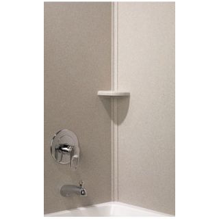 Swanstone Classics Authentic Solid Surface Double Panel Shower Wall