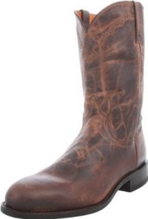 Lucchese Classics Men's M1010 Boot, Black Lonestar Calf, 11 EE (W) US Shoes