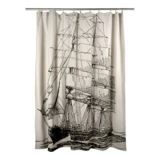 Thomas Paul Ship Shower Curtain