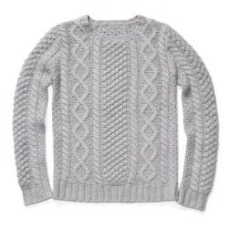 Kule Women's Scottie Cashmere Fisherman's Sweater Grey M