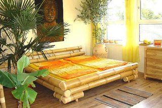 Tong Bamboo Platform Bed (King) Home & Kitchen