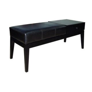 ORE Classic Faux Leather Storage Bench
