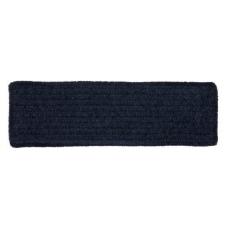 Simple Chenille Navy Stair Tread