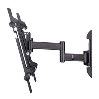 Articulating LCD Wall Mount for 37 to 65 Screens in Hi Gloss Black