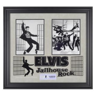 Elvis Presley Jailhouse Rock I Framed Presentation   23 X 25