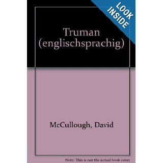 Truman (englischsprachig) David McCullough Books
