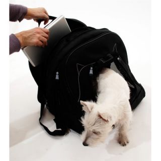 PetEgo Pet Back Pack at Work Travel System in Black
