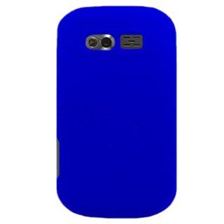 Silicone Skin BLUE Rubber Soft Cover Case for PANTECH 8035 CAPER (VERIZON) [WCA697] Cell Phones & Accessories