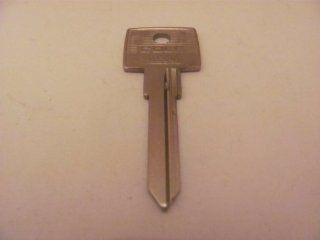 Mercedes   "Cole" Nickel Plated "Double Sided" Key Blank   (Cole   ME66 / Ilco   MB18 / Taylor   M79S/ Silca   HU23 / Curtis   MB 33) Automotive