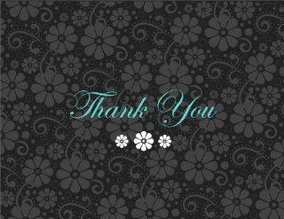 Sophisticated Flowers Boy Thanks   Thank You Cards  Thank You Greeting Cards 