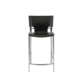 Monarch Specialties Inc. Counter Height Bar Stools in White and Walnut