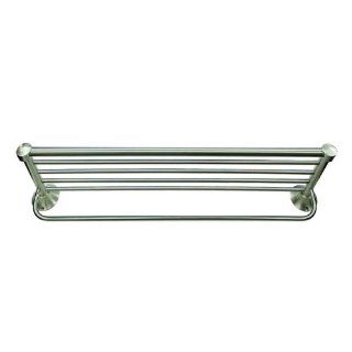 Deltana 88HS24 15 24" Hotel Shelf with Solid Brass Construction from the 88 Series, Satin Nickel   Bathroom Hardware  