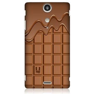Head Case Designs Chocodrip Chocolaty Design Snap on Back Case for Sony Xperia TX LT29i Cell Phones & Accessories