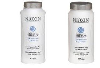 Nioxin Intensive Therapy Recharging Complex, 120 Counts total  Hair Growth Products  Beauty