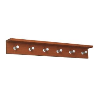 Safco Products Contempo Wood Coat Rack with 6