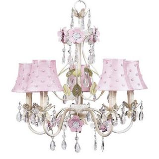 Jubilee Collection Flower Garden Chandelier with Optional Shade