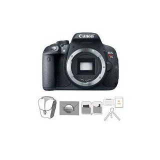 Canon EOS Rebel T5i Digital SLR Camera Body   Bundle   with 16GB SDHC Memory Card, Camera Carrying Case, Newleaf 3 Year Warranty, Lens Cleaning Kit, Sunpack Flexpod Pro Gripper, Slinger SD Card Case  Camera & Photo