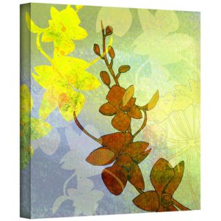 Art Wall Jan Weiss Orchid Shadow Gallery Wrapped Canvas Wall Art