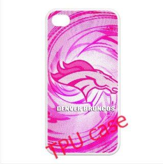 Denver Broncos logo iPhone 4/4S back Hard Shells for fans by hiphonecases Cell Phones & Accessories