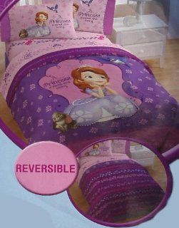 Disney Junior Sofia the First Princess Twin/Full Comforter   Childrens Pillowcase And Sheet Sets