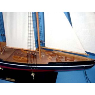 Handcrafted Model Ships Bluenose Yacht