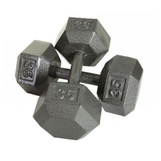 USA Sports by Troy Barbell 20 Piece Cast Iron Hex Dumbbell Set